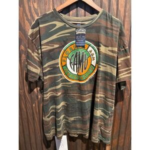 FAMU Florida A&M University Rattlers Camo Graphic T-Shirt Mens XL Tiger Stripe